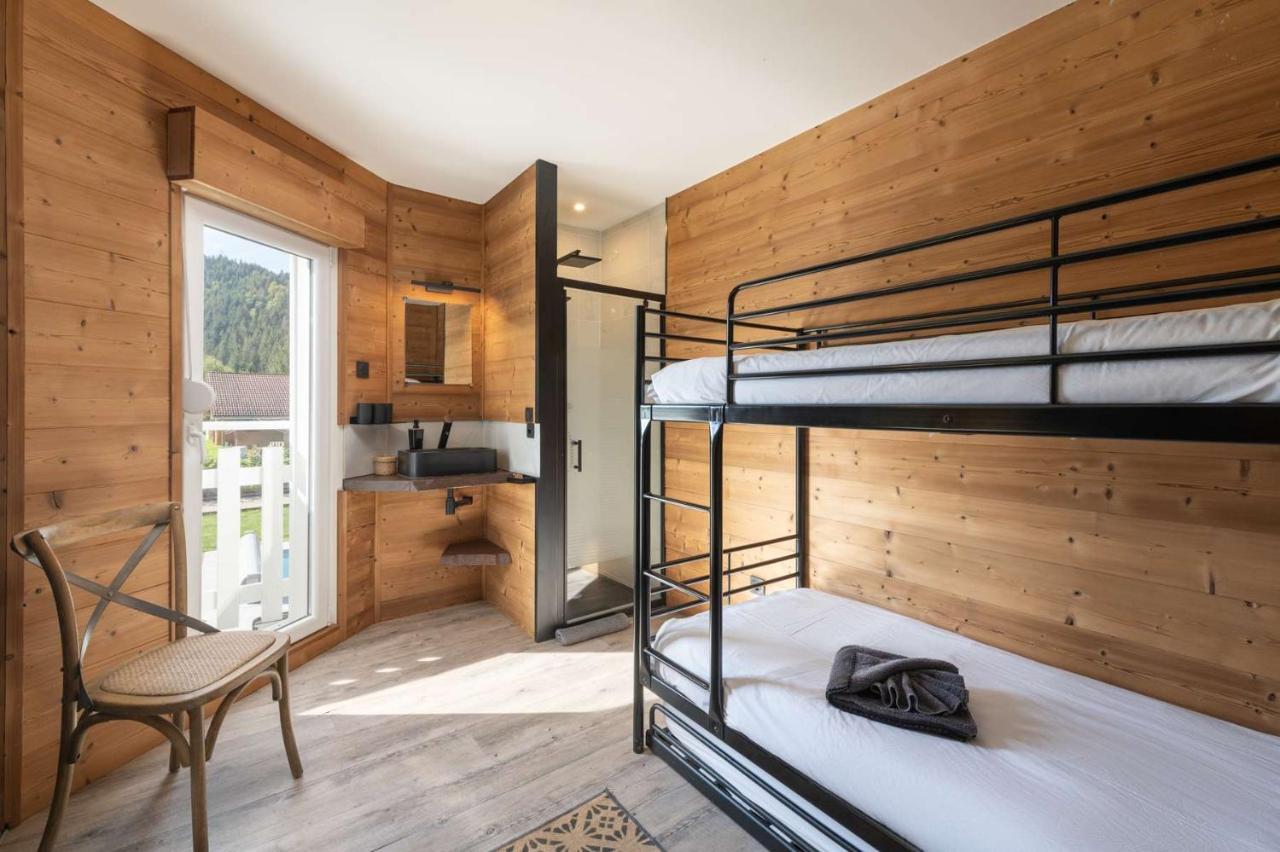 Chalet Du Bien-Etre 15P. Piscine,Spa, Hammam,Petanque,Basket 제라르메르 외부 사진